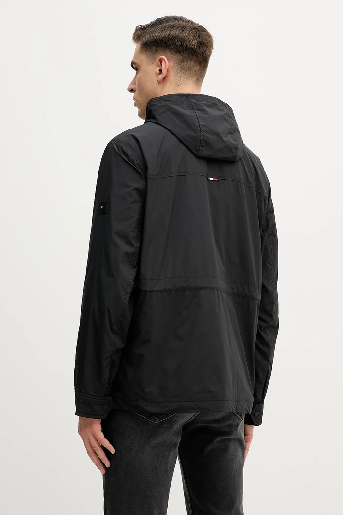 Ρούχα Μπουφάν Tommy Hilfiger MW0MW42568 μαύρο