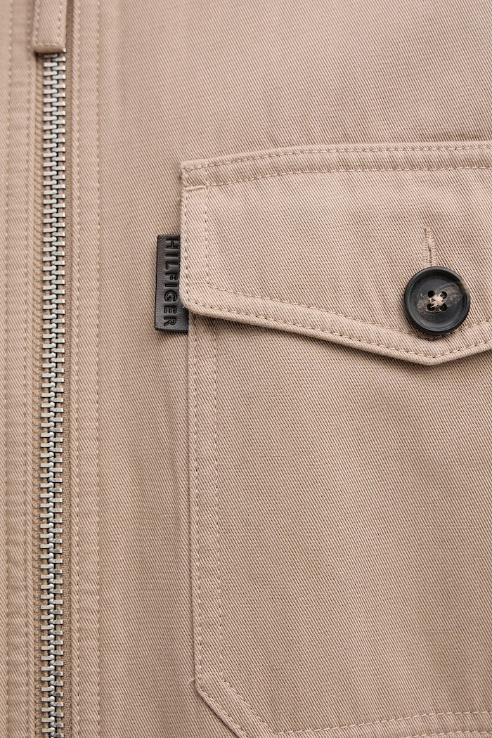 Μπουφάν Tommy Hilfiger MW0MW41875 μπεζ