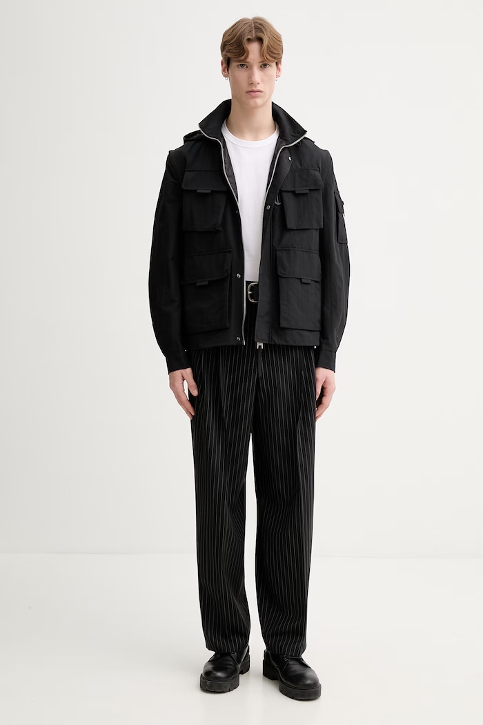 HUGO geacă Baltero2611 50552675 negru SS26