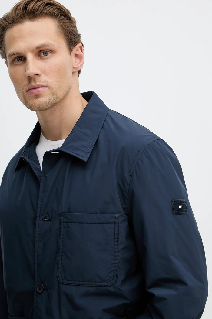 Tommy Hilfiger rövid kabát sötétkék MW0MW42564