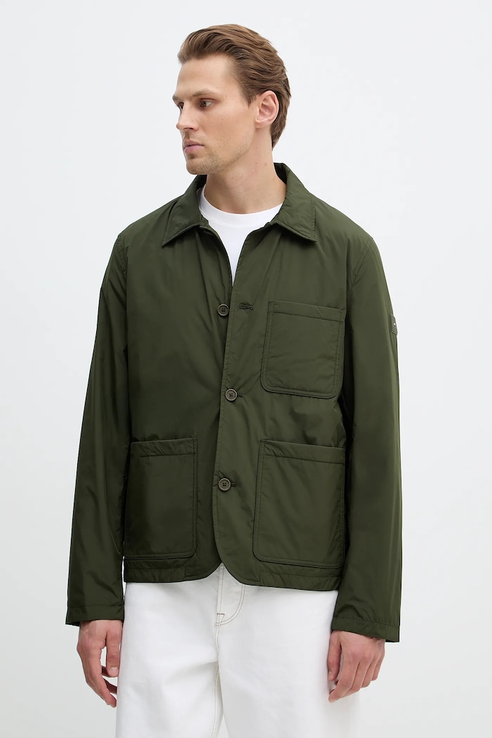 Tommy Hilfiger rövid kabát átmeneti zöld MW0MW42564