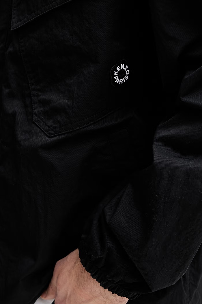 Kenzo geacă FG55BL1189NF negru