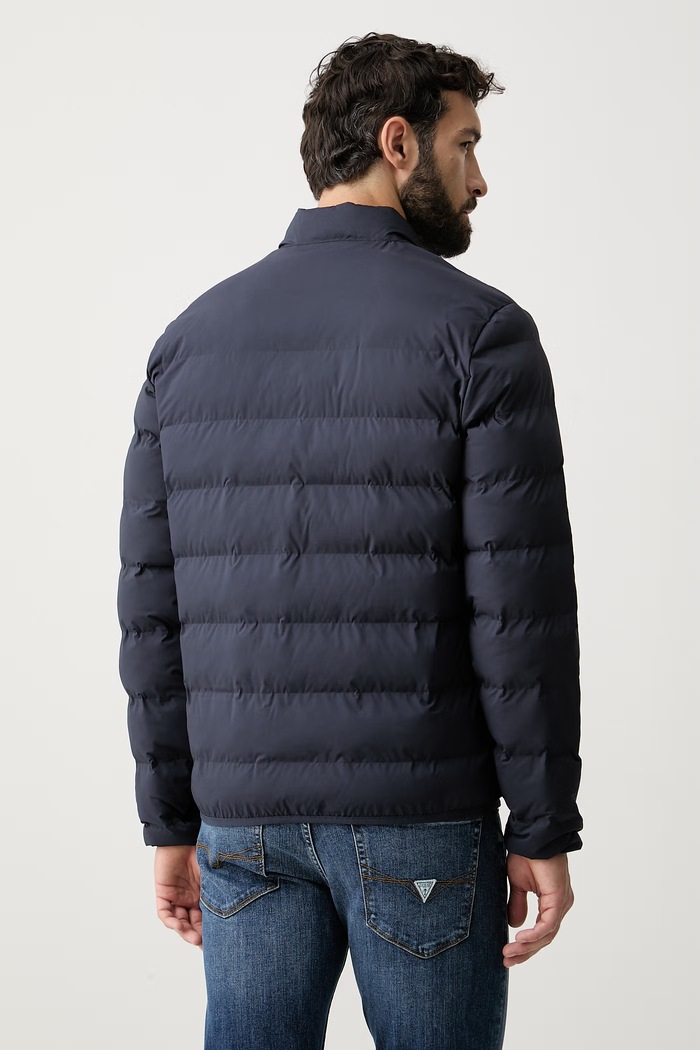 Îmbrăcăminte Guess jachetă scurtă pentru bărbați M6RL0I.WJ242 bleumarin