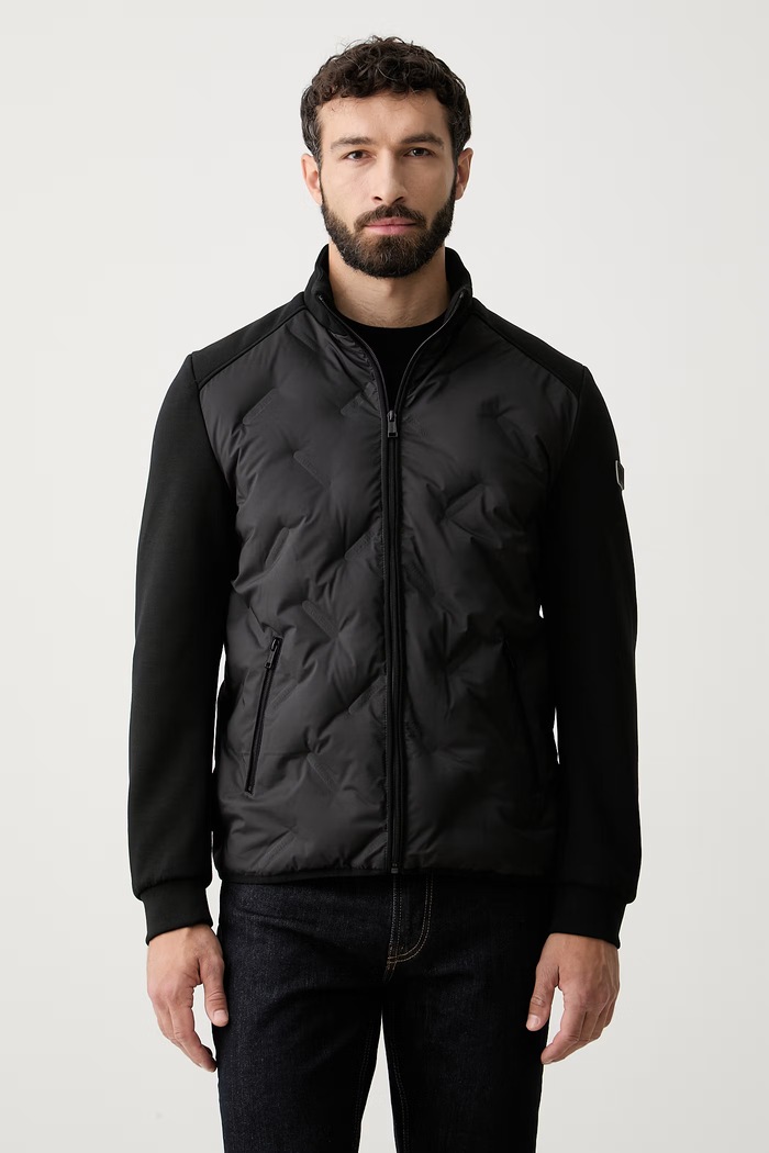 Guess geacă de tranziție pentru bărbați negru M6RL10.WJ232