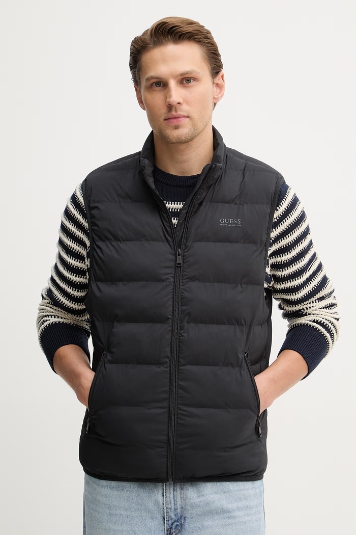 Guess smanicato foderato nero M6RN25.WJ242