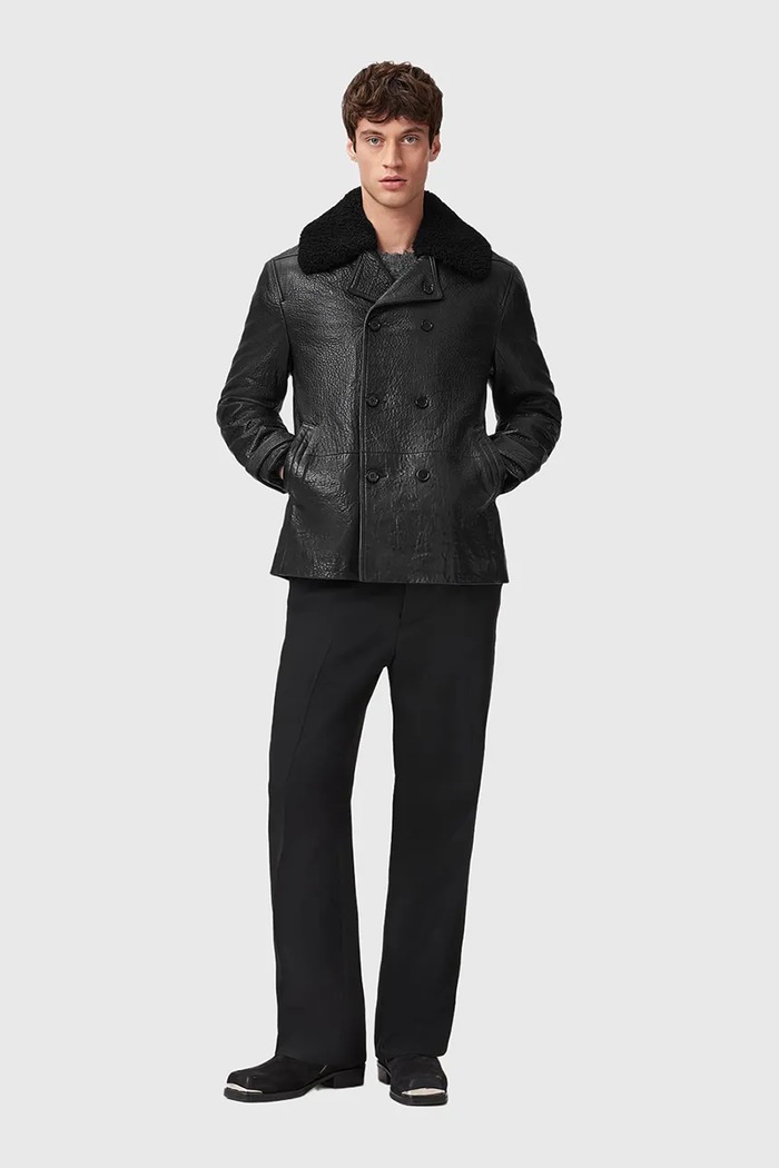 AllSaints kurtka skórzana M031LD
