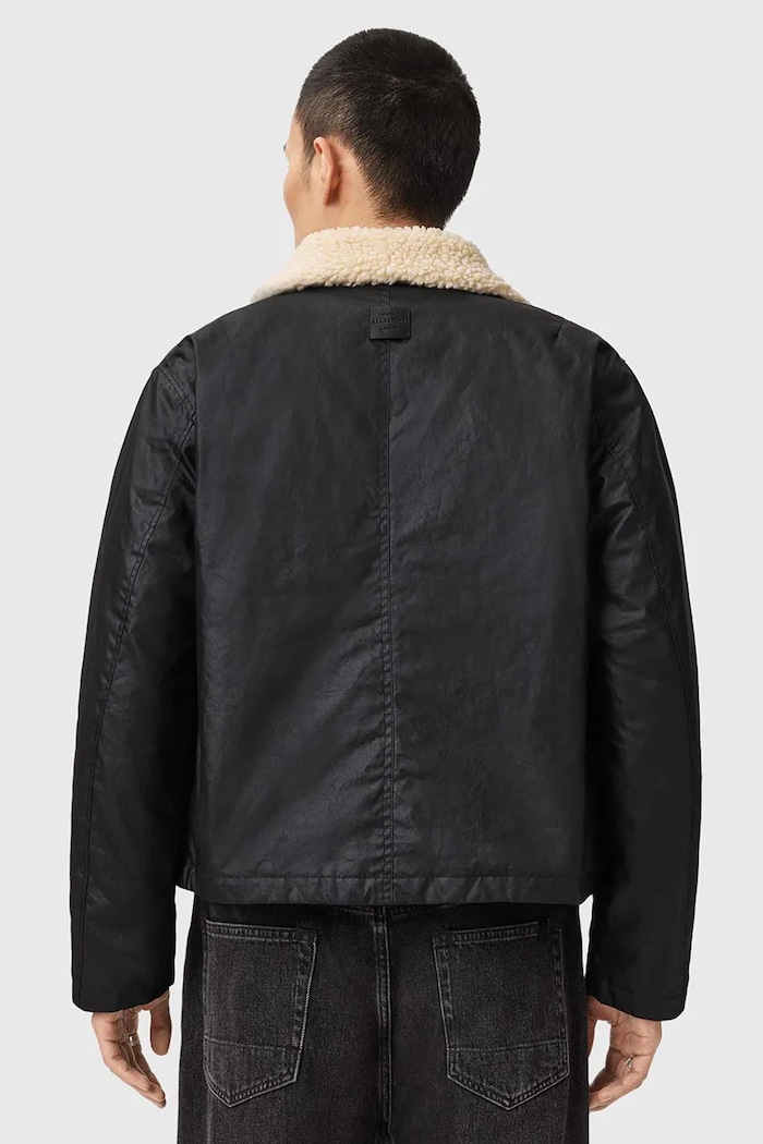 Μπουφάν AllSaints M040OD μαύρο SS26