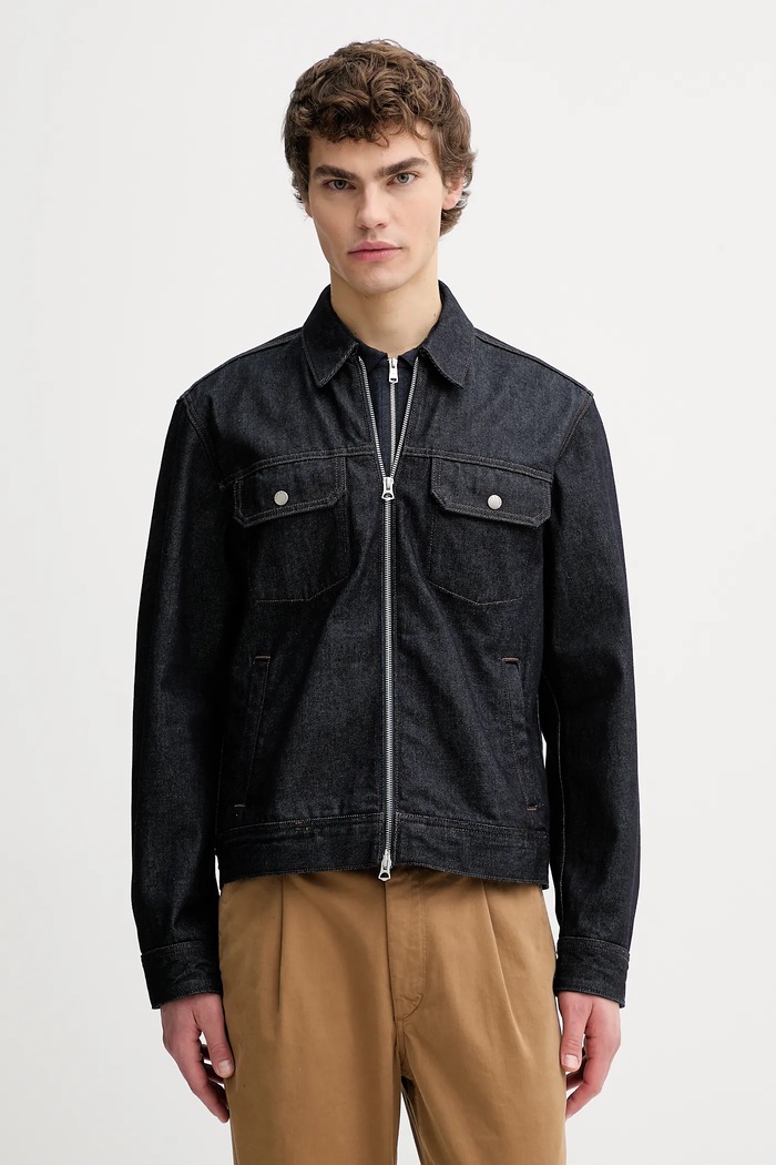Jeans jakna Rag & Bone Drugo mornarsko modra RX0725HORRR