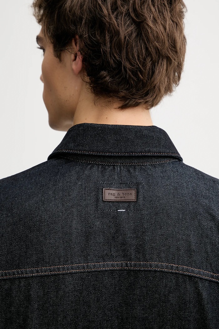 Jeans jakna Rag & Bone RX0725HORRR mornarsko modra