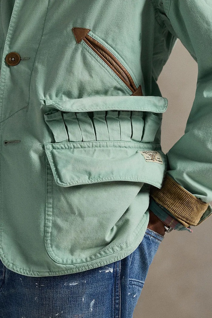 Polo Ralph Lauren kurtka bawełniana 710P02026 zielony