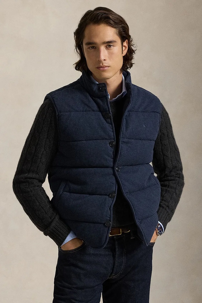 Vesta Polo Ralph Lauren nezateplené tmavomodrá 710P03971