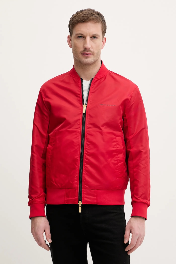 Dvostranska bomber jakna Armani Exchange XM002026.AF19828 črna SS26
