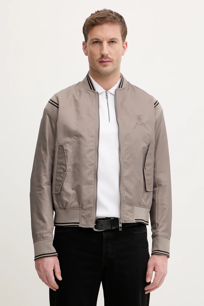 Armani Exchange giacca bomber transitorio beige XM002017.AF19828