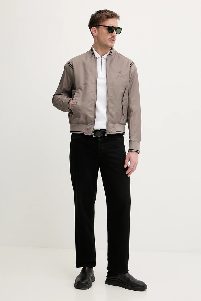 Armani Exchange giacca bomber XM002017.AF19828 beige SS26