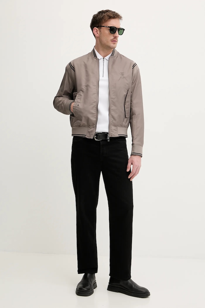 Armani Exchange giacca bomber XM002017.AF19828 beige SS26
