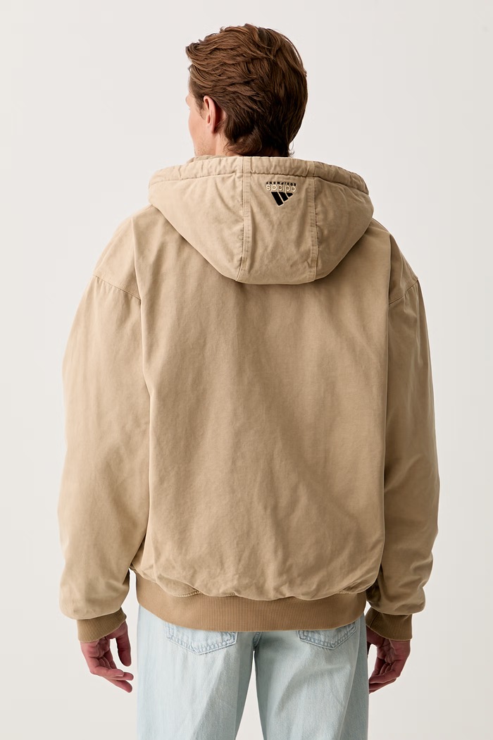 Ruházat adidas Originals átmeneti kabát férfi pamut Equipment Jacket KE6076 bézs