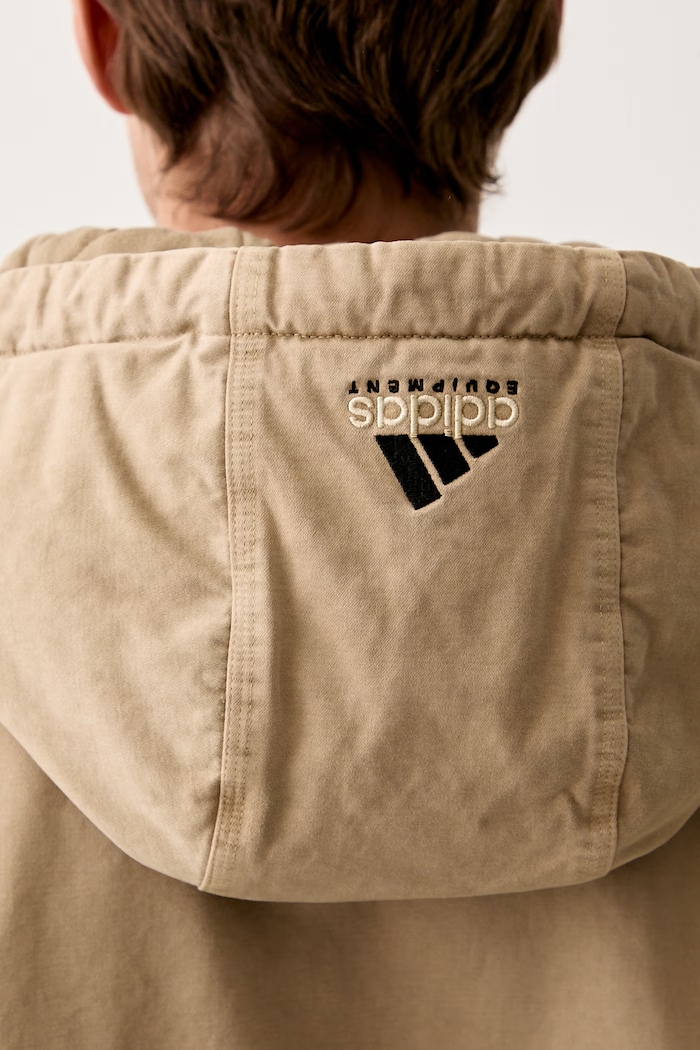 adidas Originals μεταβατικό μπουφάν ανδρικό βαμβακερό Equipment Jacket KE6076 μπεζ