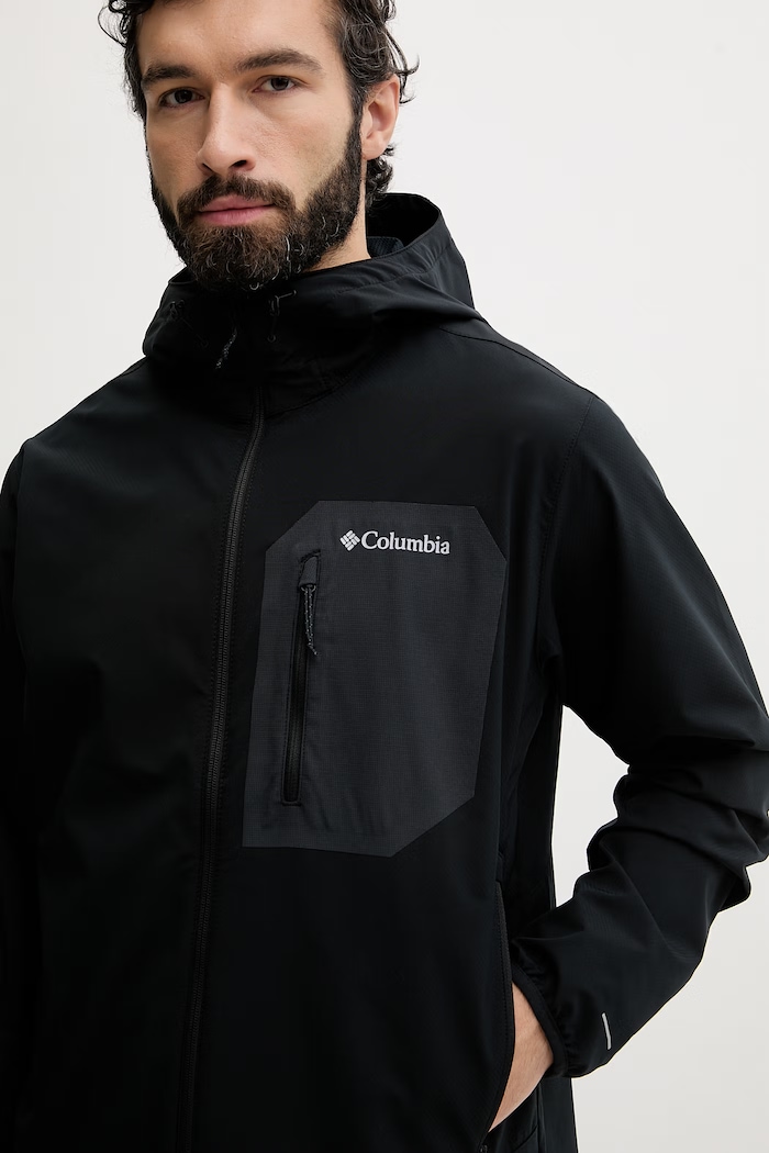 Columbia bunda pánska Tall Heights čierna 2155181
