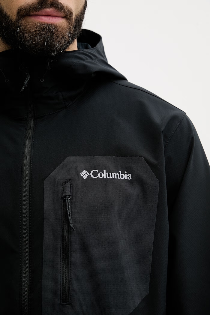 Columbia bunda pánska Tall Heights 2155181 čierna