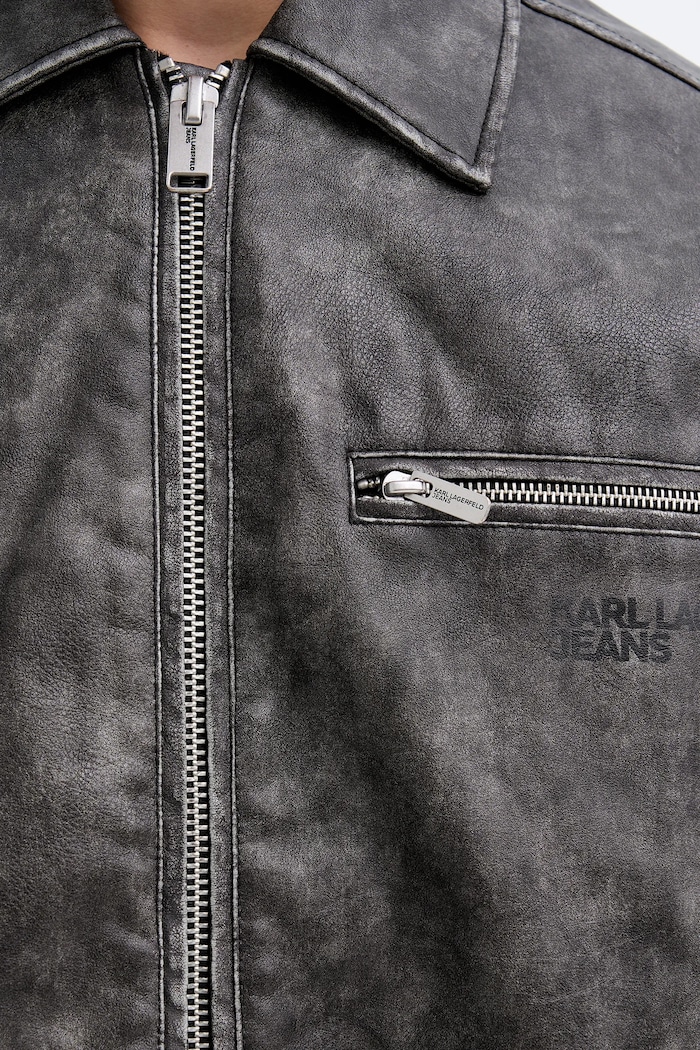 Bunda Karl Lagerfeld Jeans B1M15022 sivá