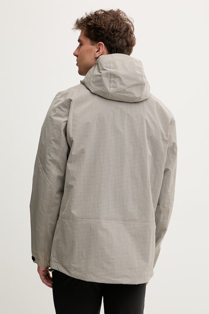 Oblečenie Jack Wolfskin športová bunda pánska Find The Wild A65896 béžová