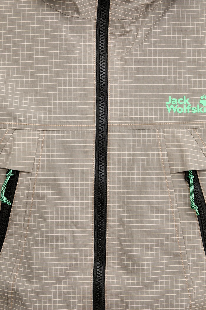 Jack Wolfskin športová bunda pánska Find The Wild A65896 béžová