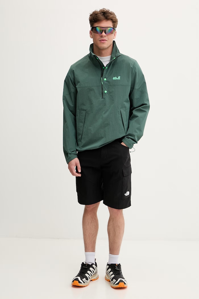 Jack Wolfskin kurtka przejściowa męska Find The Wild A65898 zielony SS26