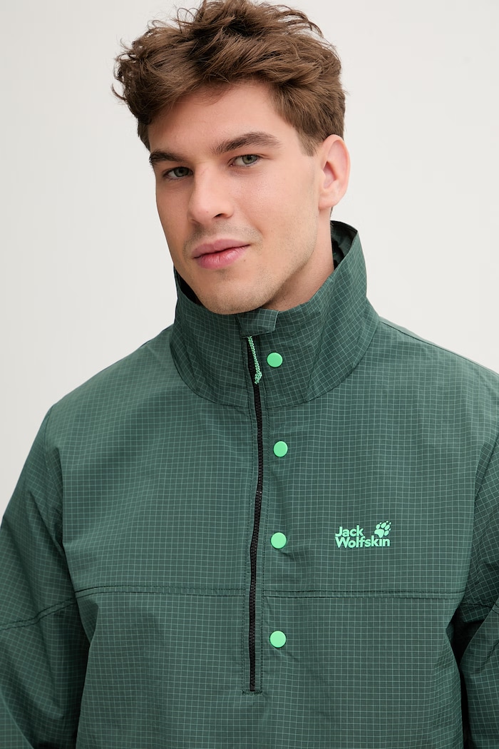 Jack Wolfskin kurtka przejściowa męska Find The Wild zielony A65898