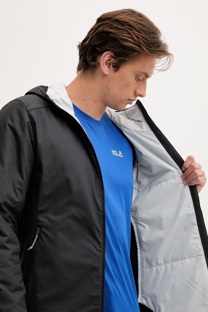 Jack Wolfskin trekingová bunda pánska Trail Light Hybrid A65844