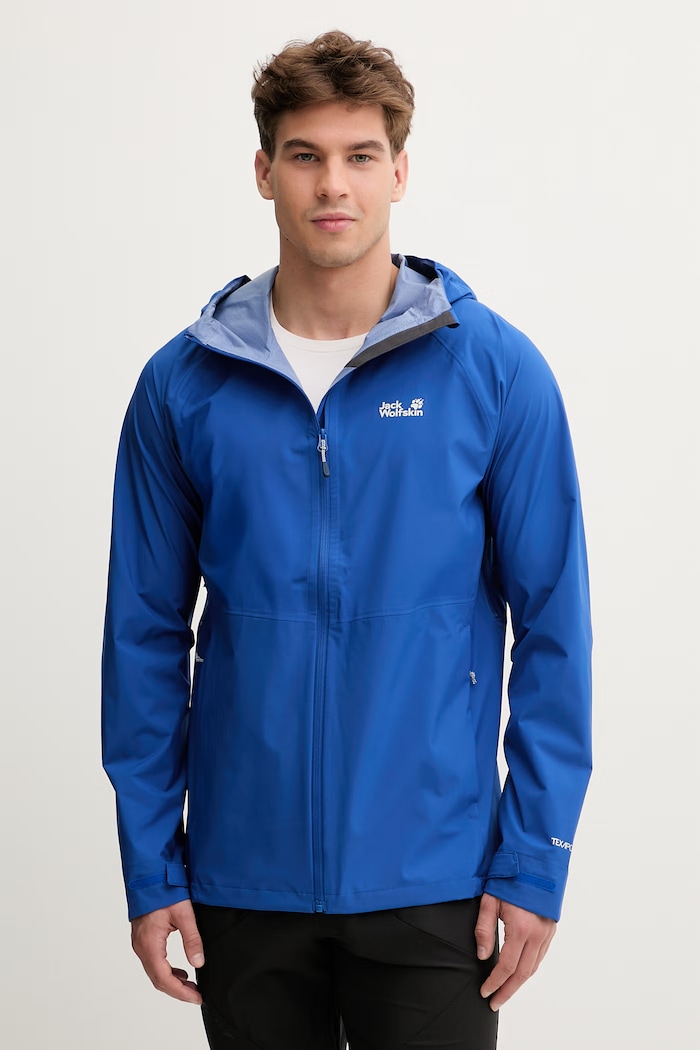 Jack Wolfskin pelerină de ploaie pentru bărbați Prelight 2.5L Lt albastru A63769