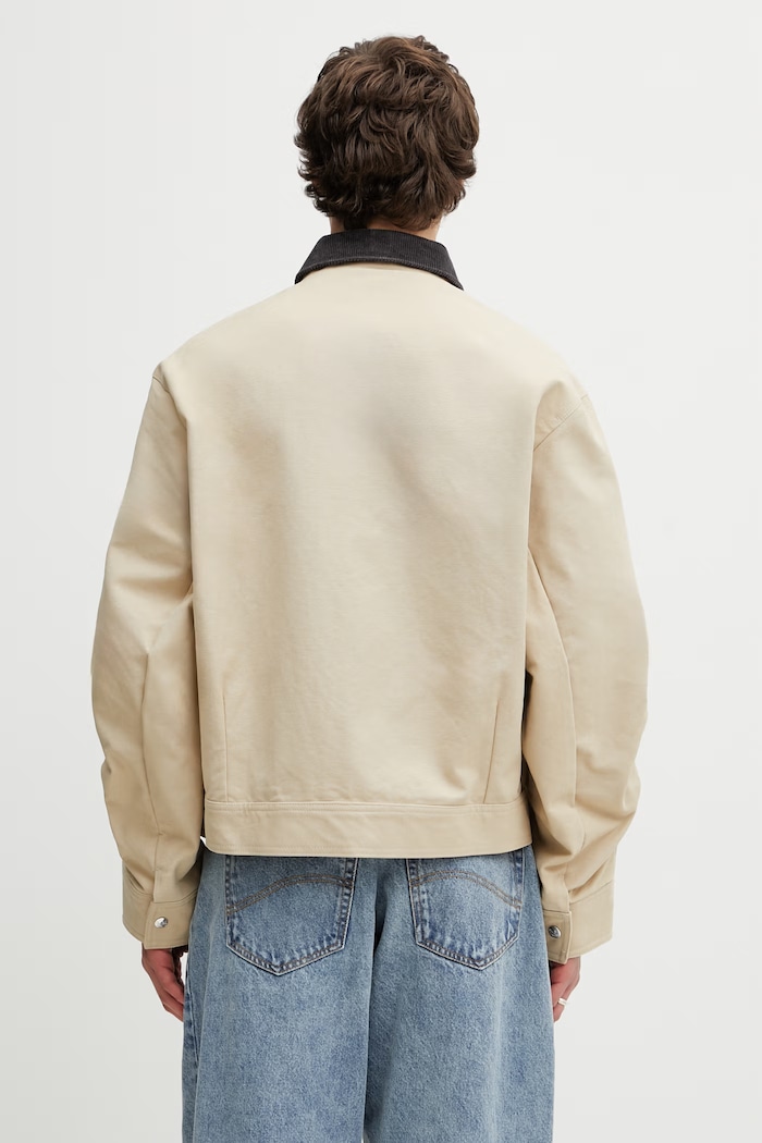 Abbigliamento adidas Originals giacca in cotone da uomo KD0584 beige