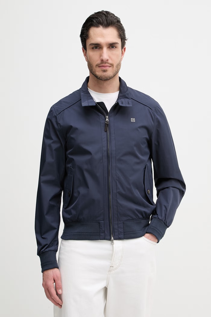 Μπουφάν Hackett London άλλο σκούρο μπλε HM4000134