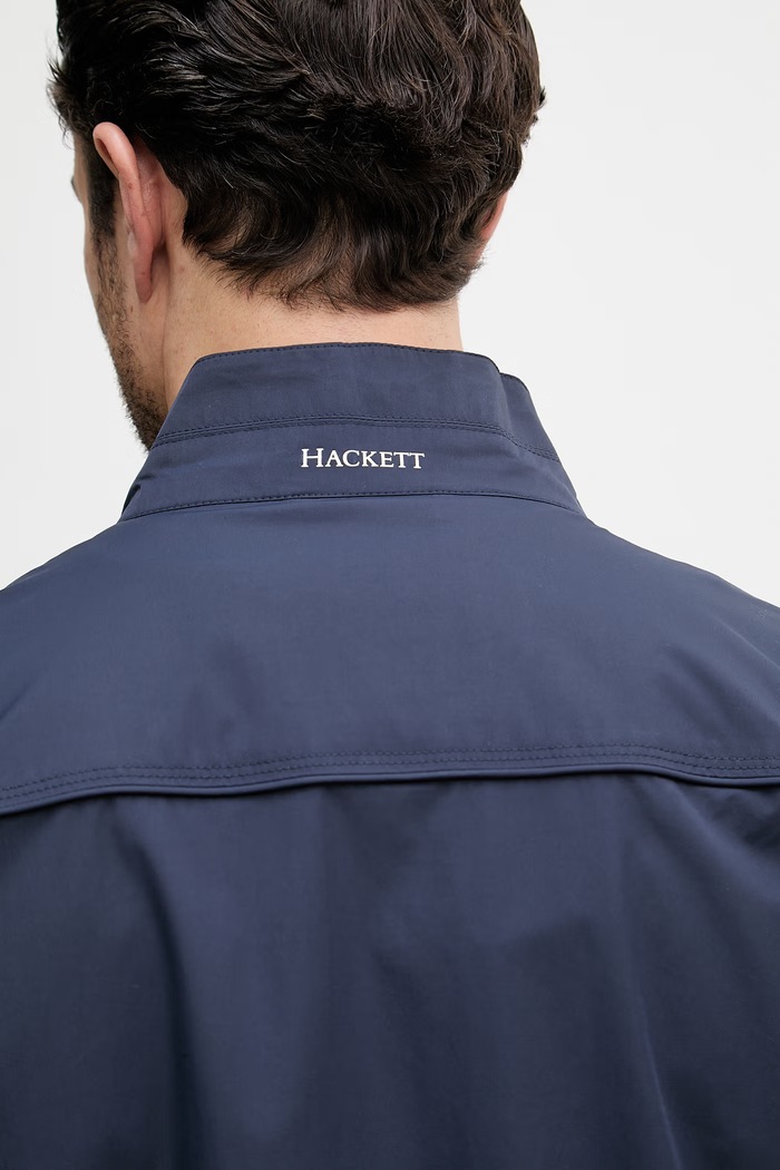 Μπουφάν Hackett London HM4000134 σκούρο μπλε
