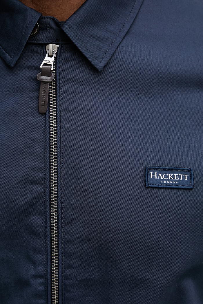 Hackett London jacheta de bumbac HM4000153 bleumarin
