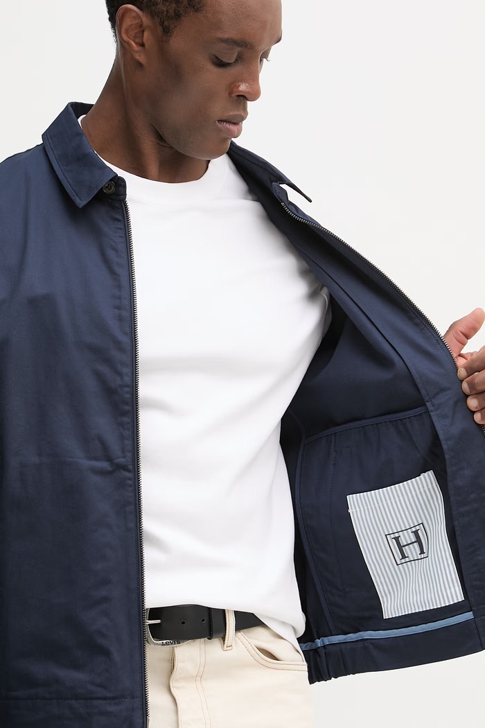 Hackett London jacheta de bumbac HM4000153