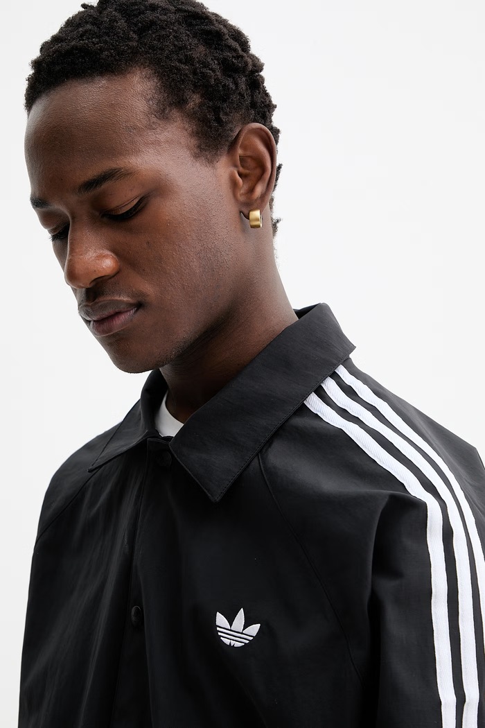 adidas Originals geacă de tranziție bărbați negru KE3598