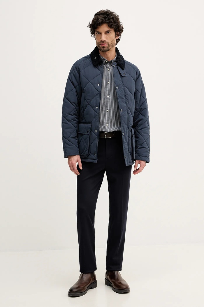 Barbour jacket MQU1860 navy SS26