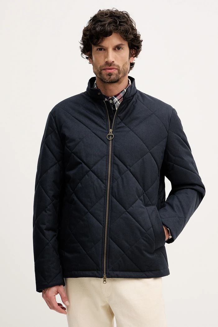 Яке Barbour Harrington лека изолация тъмносин MQU1885
