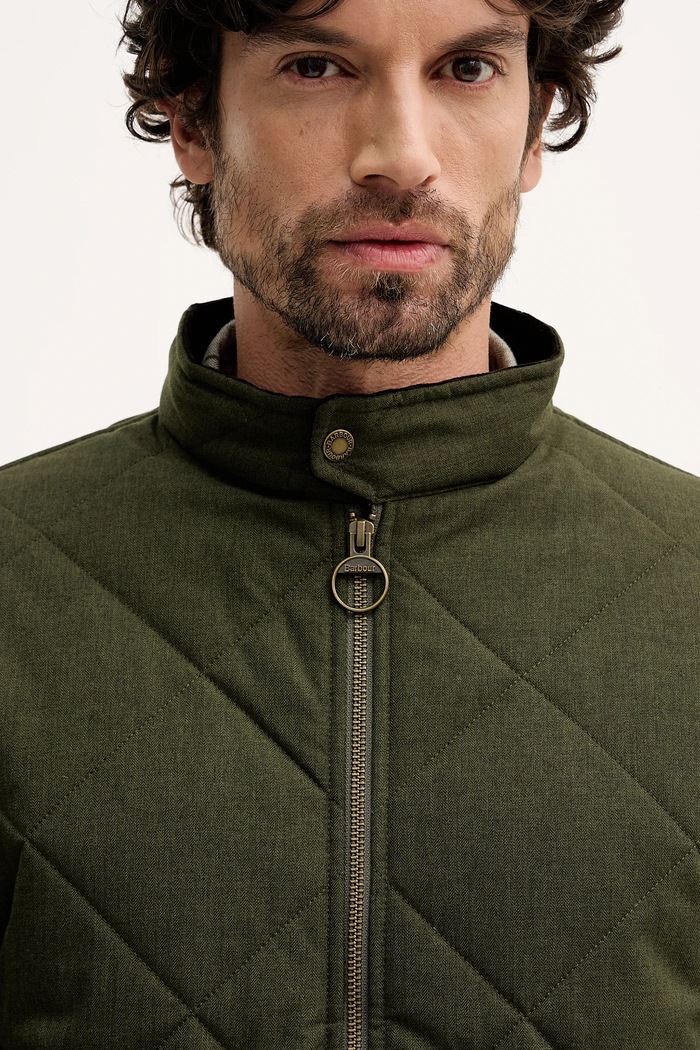 Oblečení Bunda Barbour Harrington MQU1885 zelená