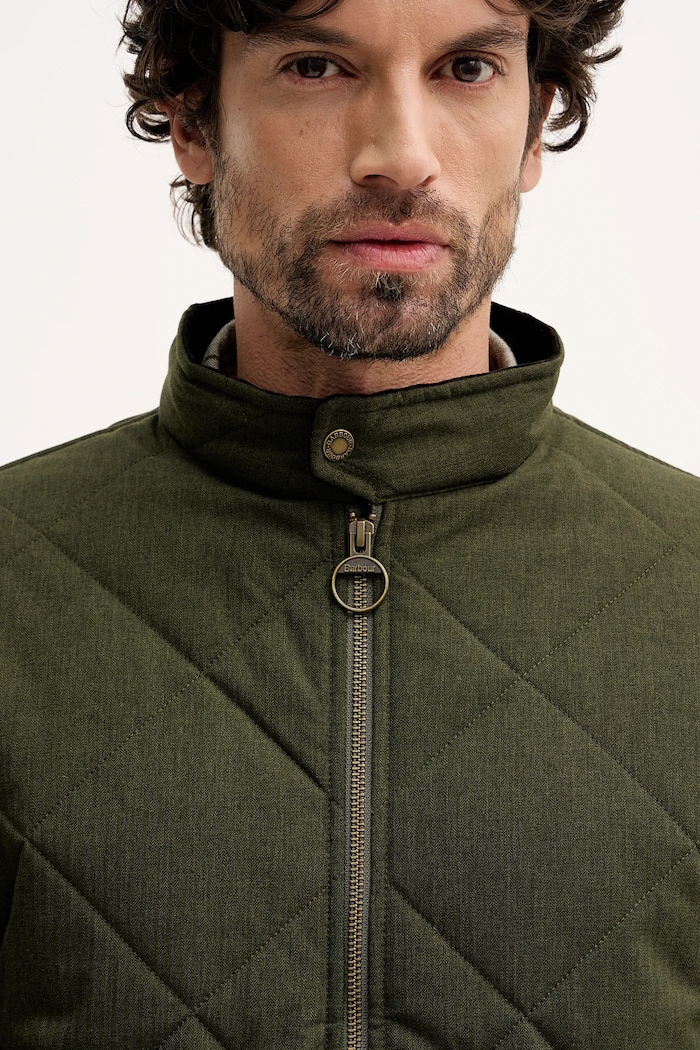 Oblečení Bunda Barbour Harrington MQU1885 zelená