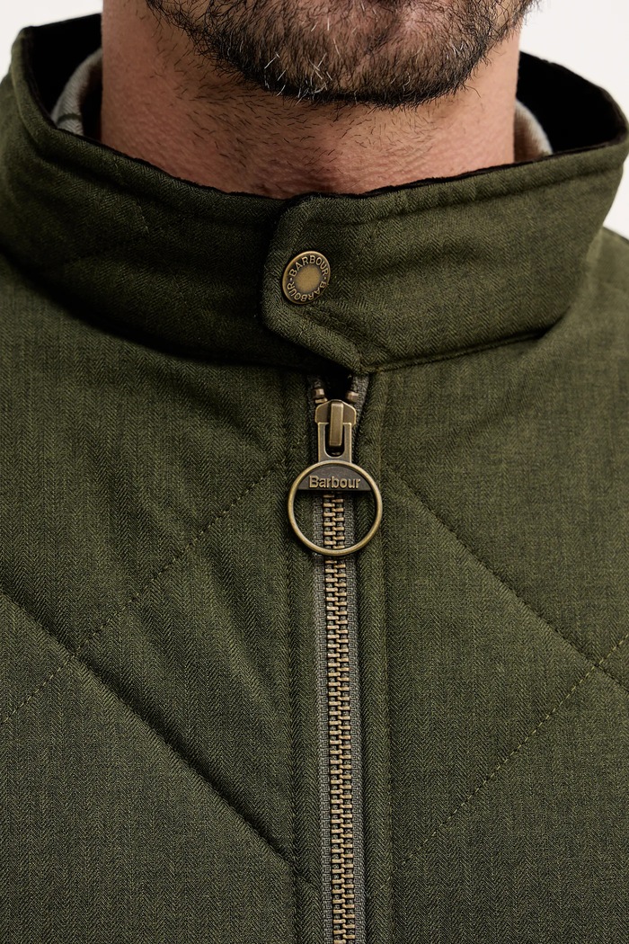 Bunda Barbour Harrington zelená MQU1885