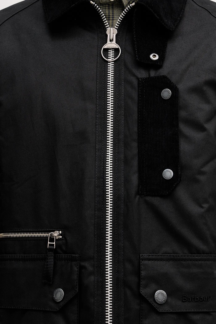 Памучно яке Barbour MWX2524 черен