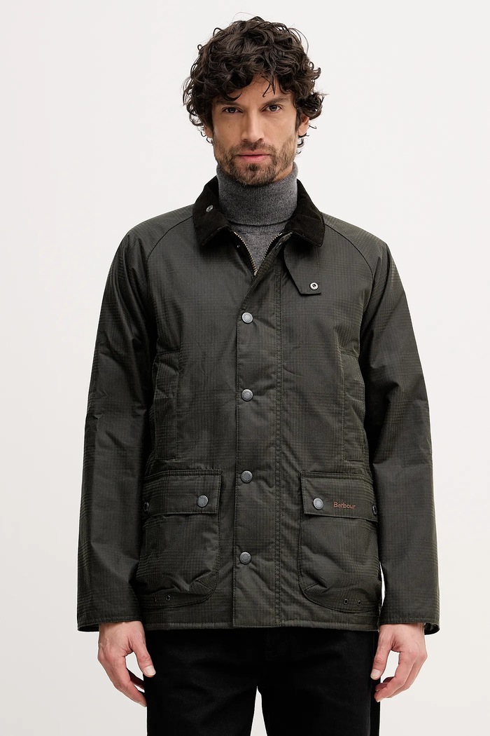Βαμβακερό μπουφάν Barbour Beaufort άλλο πράσινο MWX2528