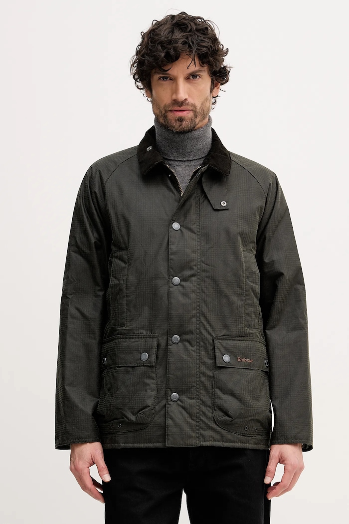 Βαμβακερό μπουφάν Barbour Beaufort άλλο πράσινο MWX2528