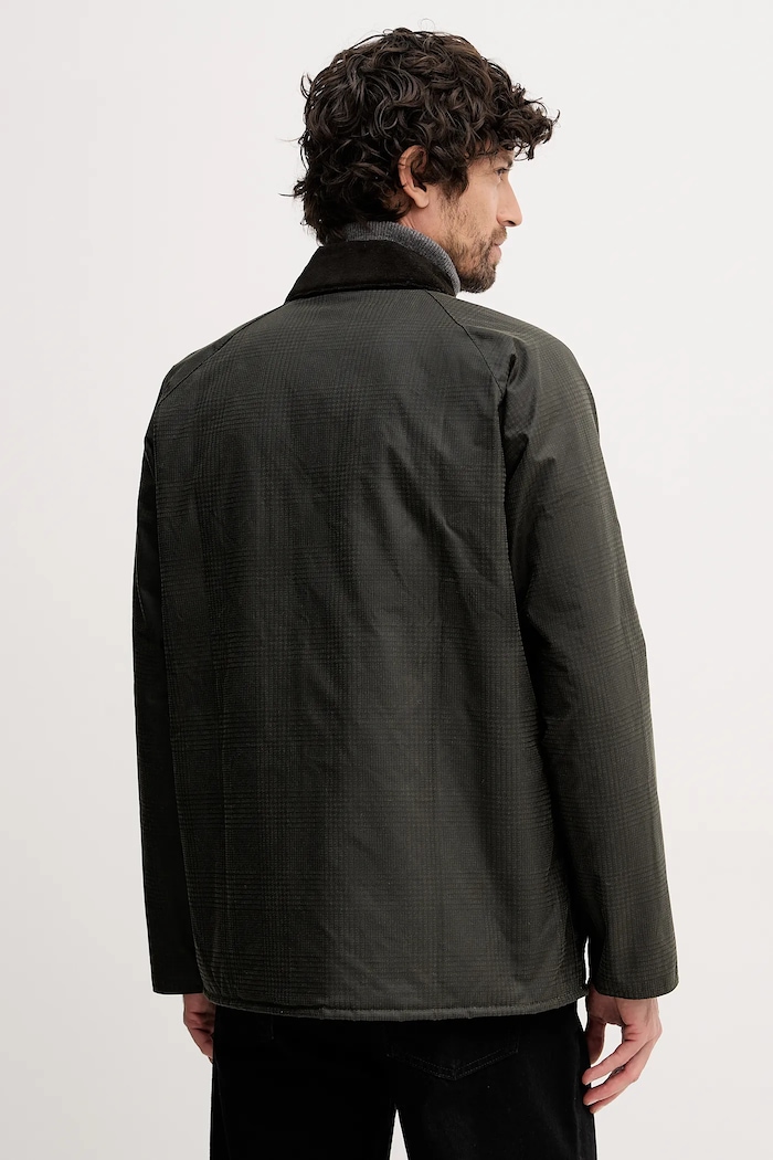 Ρούχα Βαμβακερό μπουφάν Barbour Beaufort MWX2528 πράσινο