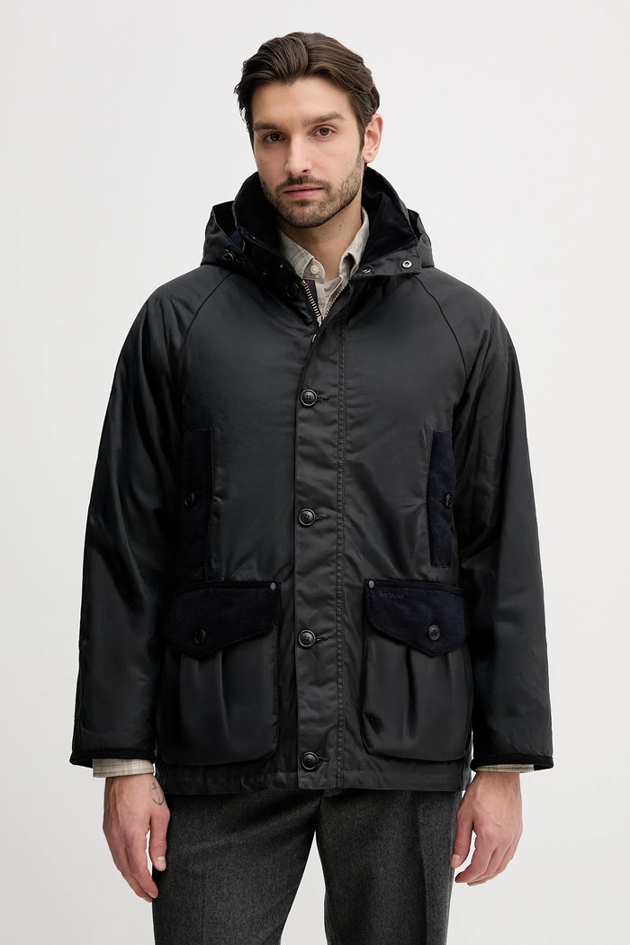 Barbour geacă Beaufort cu captuseala bleumarin MWX2532