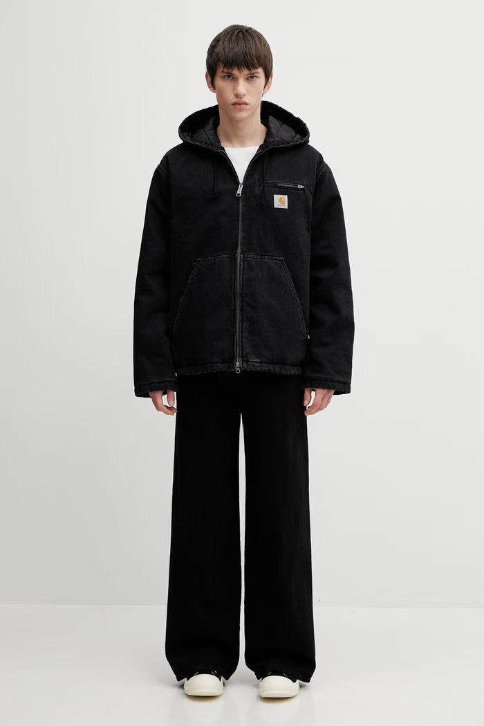 Хлопковая джинсовая куртка Carhartt WIP Cleveland Jacket I036258.8906