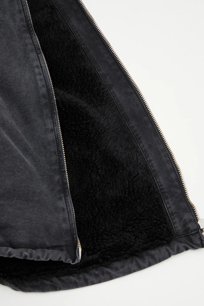 Carhartt WIP jachetă de bumbac Mitch Jacket I036242.890J negru