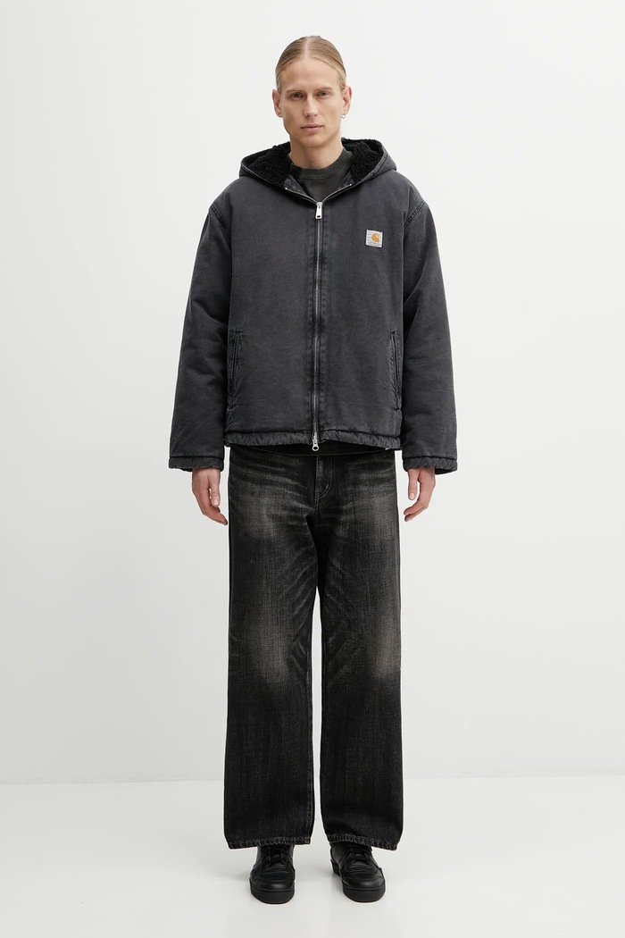 Carhartt WIP jachetă de bumbac Mitch Jacket I036242.890J