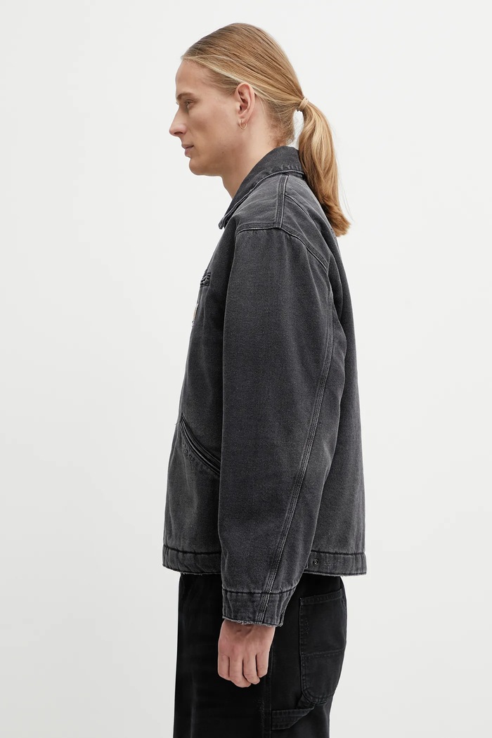Carhartt WIP cotton jacket OG Detroit Jacket I036259.89B7 black SS26